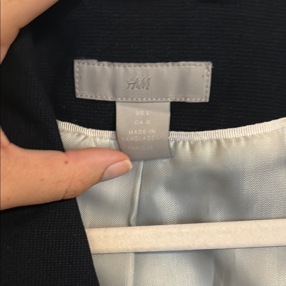 H&M Classic Black Suit Jacket